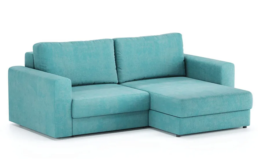 Диван угловой Ларсон 2М Nordic 71 аквамарин - 2 Диван угловой Ларсон 2М Nordic 71 аквамарин - 2